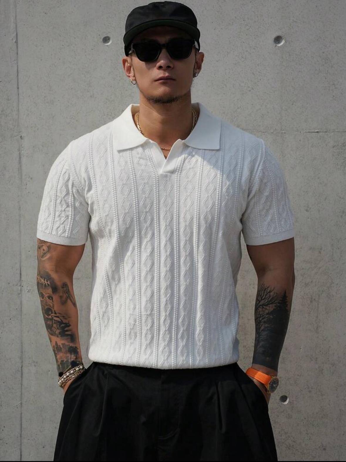 Knitted Shirt Summer Top