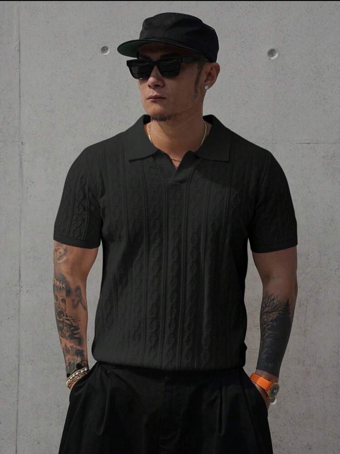 Knitted Shirt Summer Top