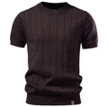 Men's Stripe Polo Shirt Old Money