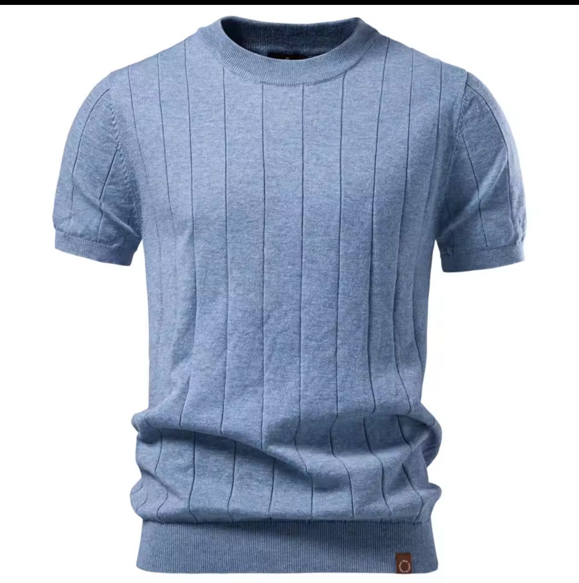 Men's Stripe Polo Shirt Old Money