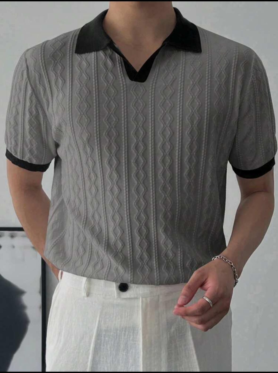 Knitted Shirt Summer Top