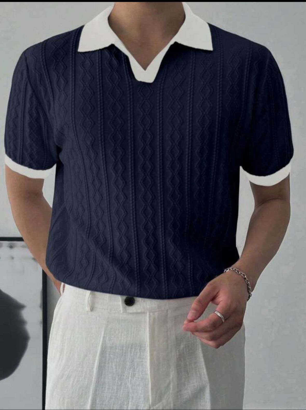 Knitted Shirt Summer Top